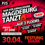 Magdeburg tanzt - auf 3 Floors und nur für Erwachsene