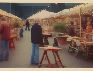 Flohmarkt mit Herz