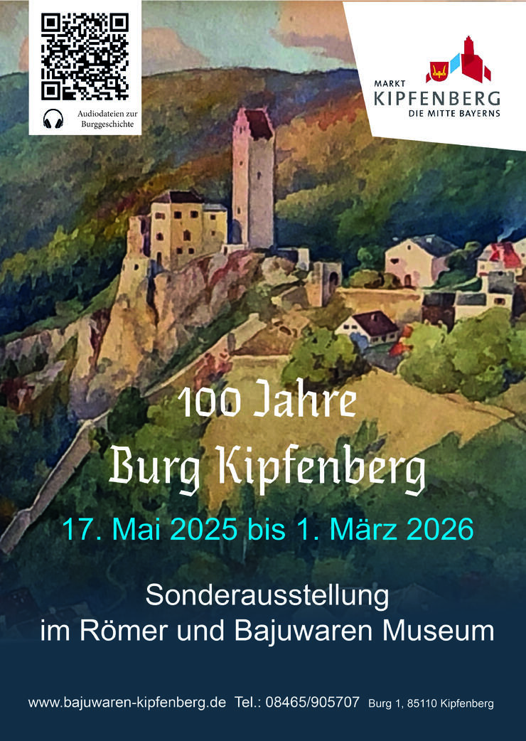 Sonderausstellung 100 Jahre Burg Kipfenberg