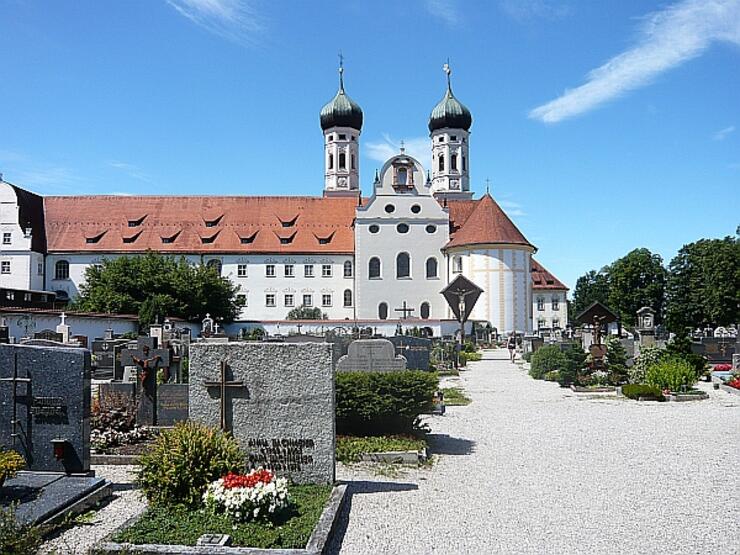 Andacht mit Gräbersegnung