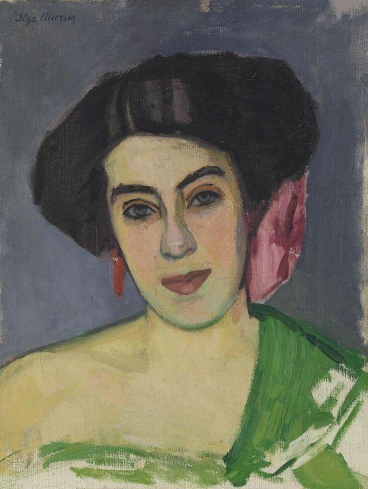 Die Malerin Olga Meerson. Schülerin von Kandinsky - Muse von Matisse