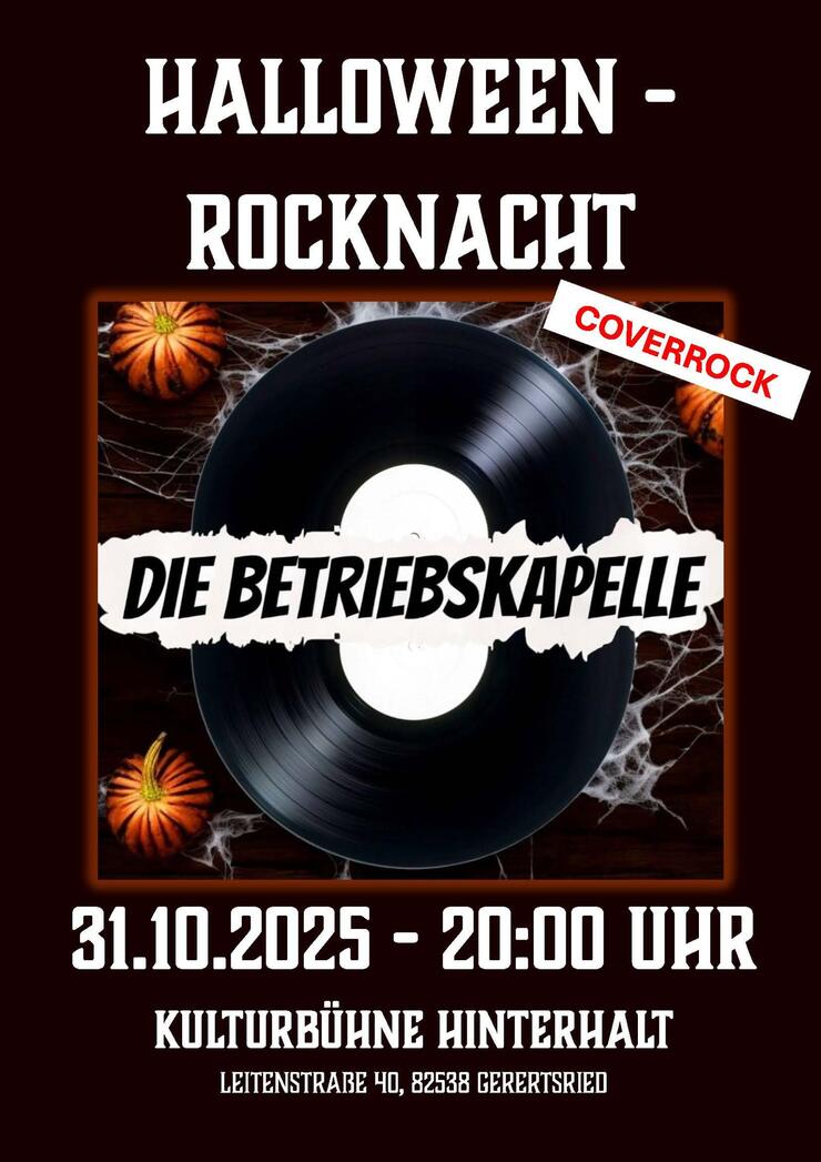 Halloween-Rocknacht