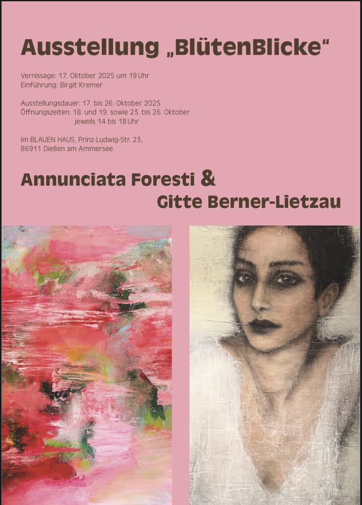 Vernissage & Ausstellung „BlütenBlicke“