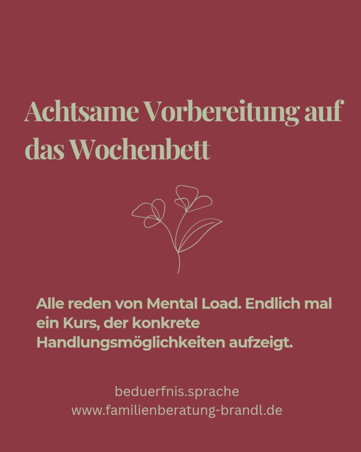 Achtsame Vorbereitung auf das Wochenbett