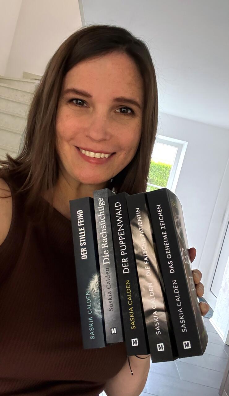 Bestsellerautorin Saskia Calden liest aus ihren Psychothrillern
