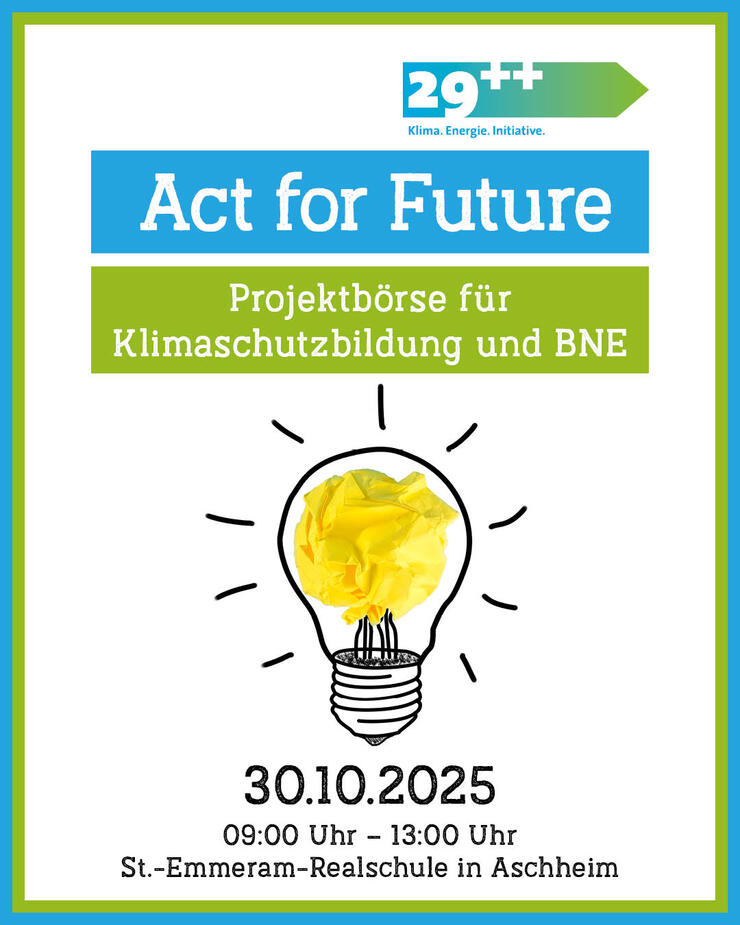 Act for Future - Projektbörse für Klimaschutzbildung und BNE