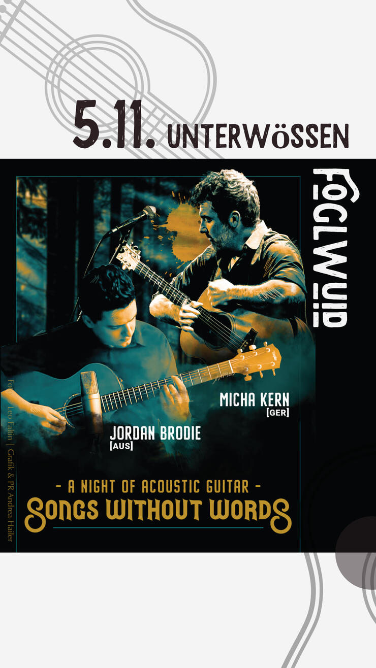 Micha Kern & Jordan Brodie: A Night of Acoustic Guitar – Songs without Words