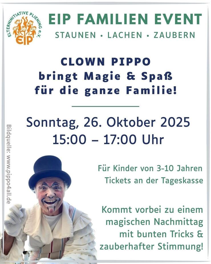 EIP Familien-Event mit Clown Pippo