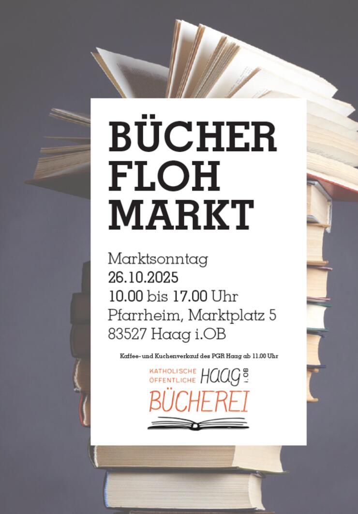 Großer Bücherflohmarkt