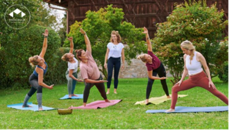 Yoga auf dem Moierhof Gstadt am Chiemsee