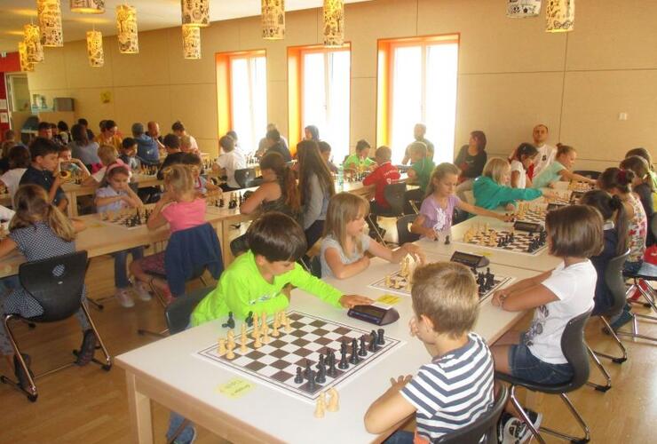 Jugendtraining des Schachklubs