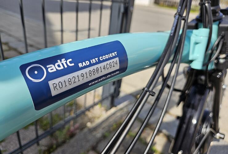 Fahrrad-Diebstahlschutz durch Codierung