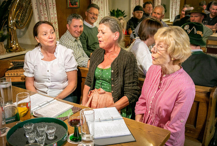 Musikantenstammtisch in Waging
