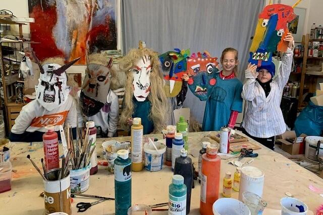 Werkstatt der Phantasien - Kunst für Kinder mit Moni Stein