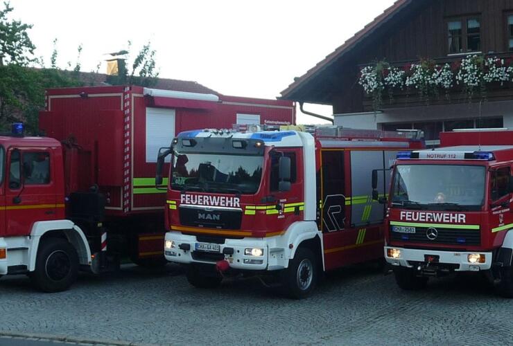 Zu Besuch bei der Feuerwehr