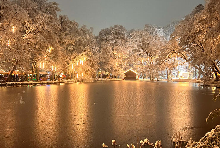 Christkindlmarkt am Irlachweiher