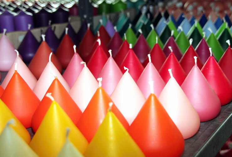 Kinderbasteln in der Kerzenfabrik