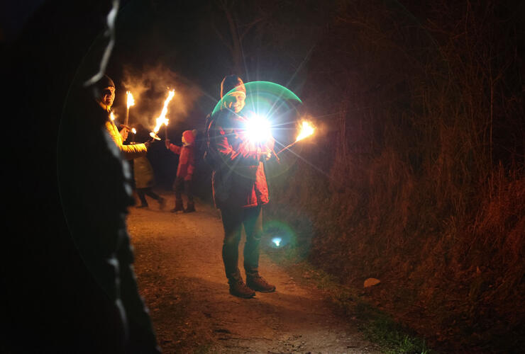 Fackelspaziergang um Neukirchen b. Hl. Blut