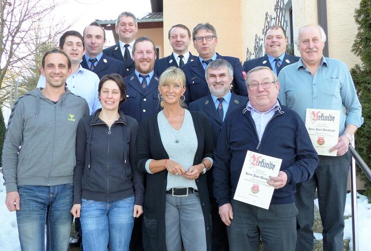 Christbaumversteigerung FFW Thierling