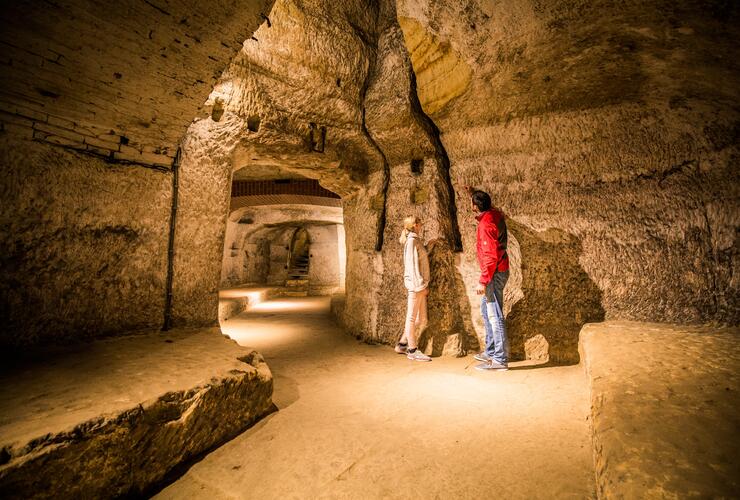 Führung im Schwandorfer Felsenkeller-Labyrinth