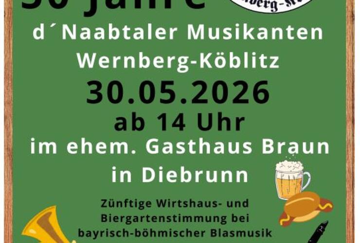 d´Naabtaler Musikanten - 50 Jahre
