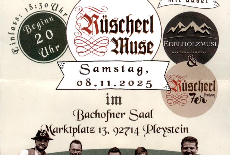 Jubiläumsabend der Rüscherl Muse