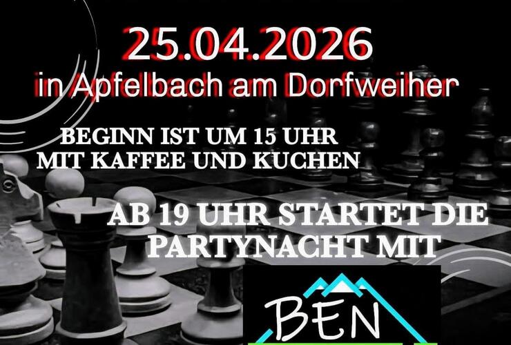 Dorfweiherfest mit Partynacht