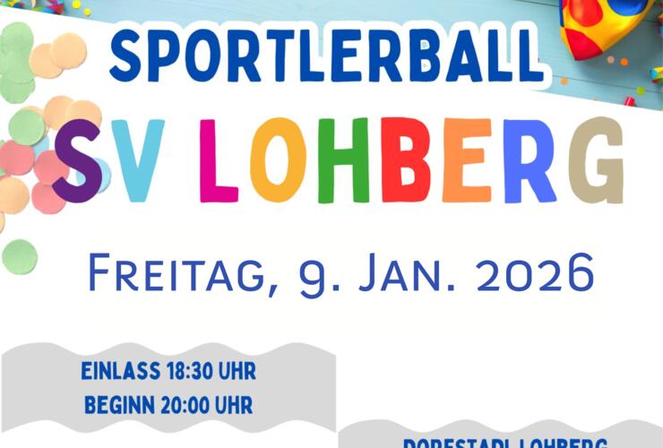 Sportlerball des SV Lohberg