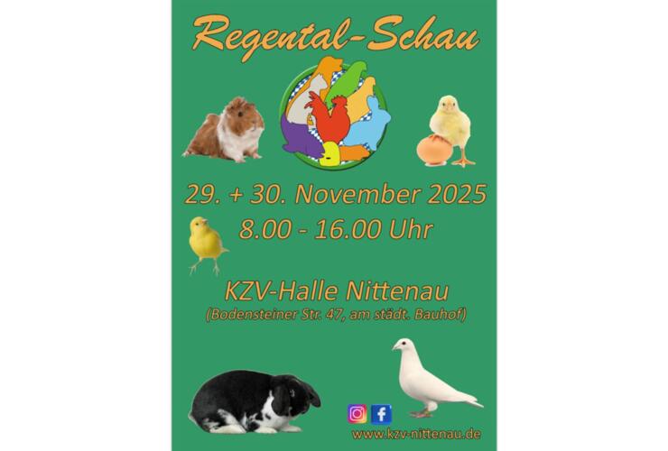 56. Regentalschau des Kleintierzuchtvereins