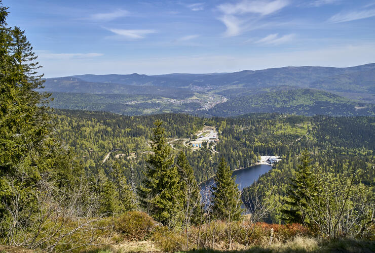 Über`s Mittagsplatzl zum Großen Arber