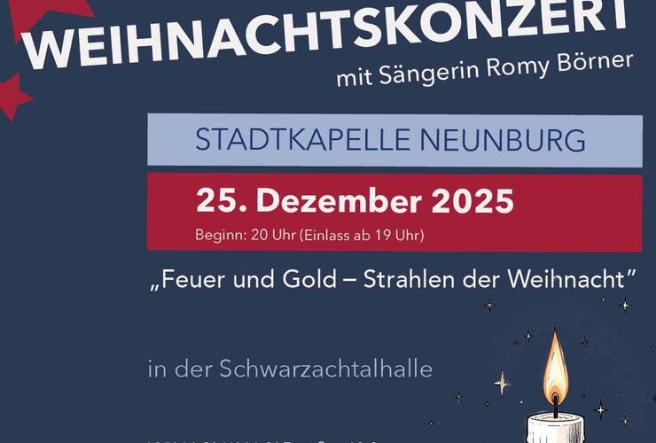 42. Weihnachtskonzert der Stadtkapelle Neunburg vorm Wald
