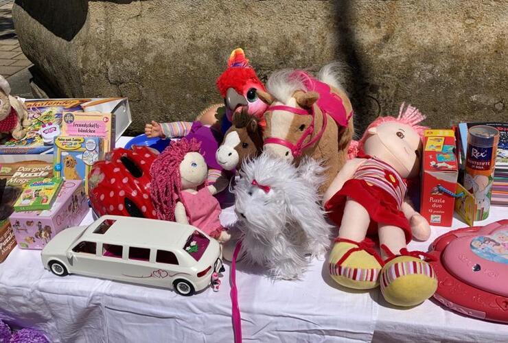 Kinderflohmarkt am Marktplatz Waldmünchen