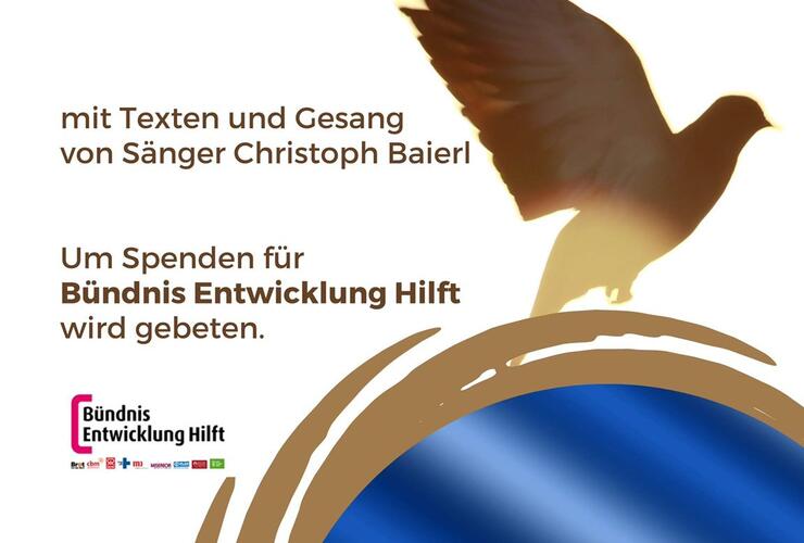 Friedensandacht mit Christoph Baierl
