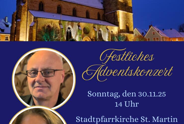 Festliches Adventskonzert in der Stadtpfarrkirche St. Martin