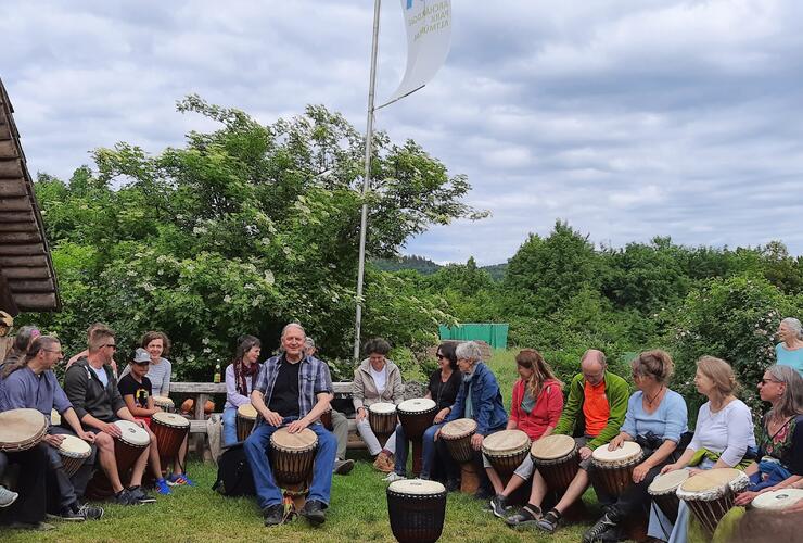 Drum Circle mit Charly Böck