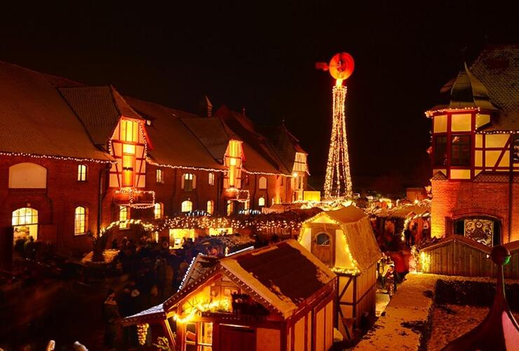 Romantischer Weihnachtsmarkt auf Gut Wolfgangshof