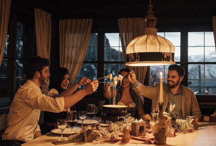 Hütten-Fondueabend