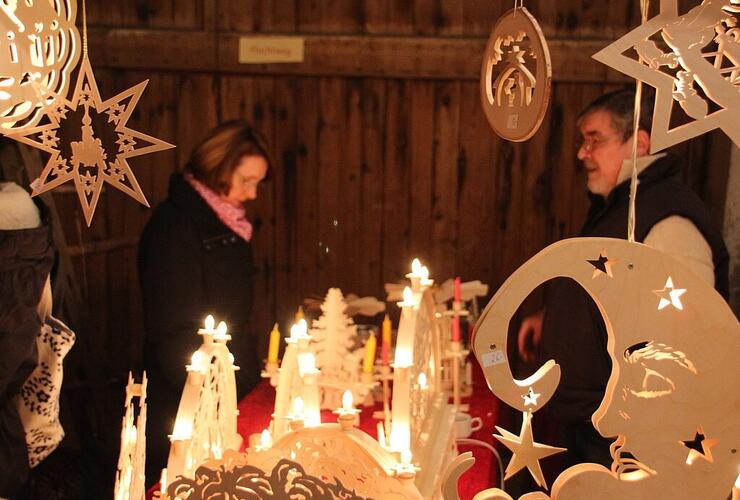 Weihnachtsmarkt im Schloß Eysölden