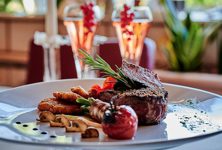 Adventsmenü im Landhotel