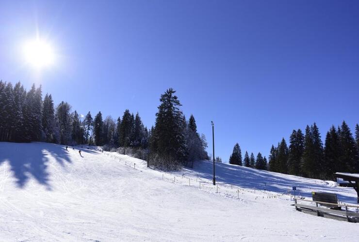 Maschkera Gaudi Skirennen am Barmseelift
