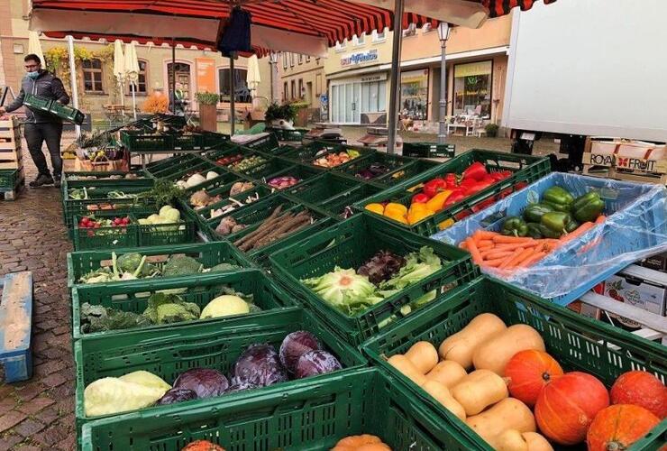 Grüner Wochenmarkt