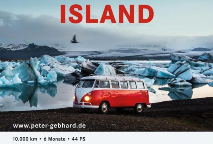 Peter Gebhard: „Bulli-Abenteuer Island“ (Murnau / Kultur- und Tagungszentrum)