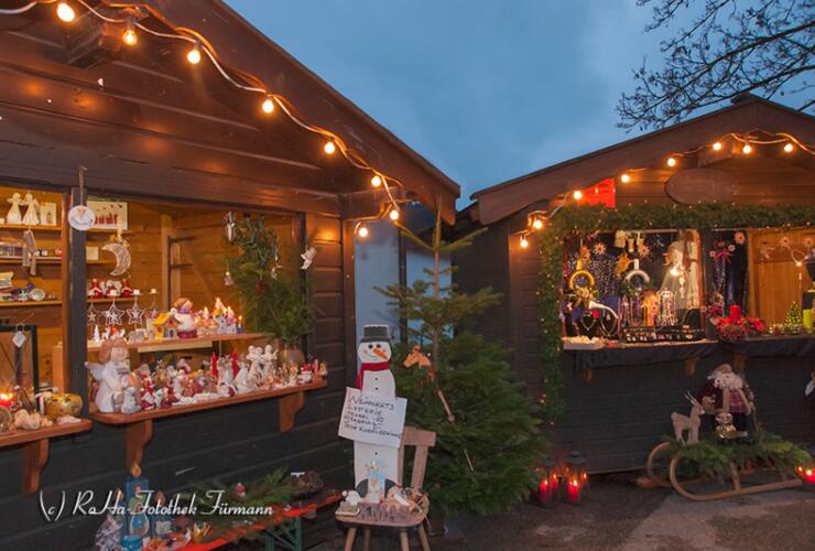 Christkindlmarkt bei den Pidinger Werkstätten der Lebenshilfe.