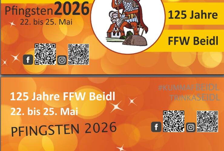125 Jahre Freiwillige Feuerwehr Beidl