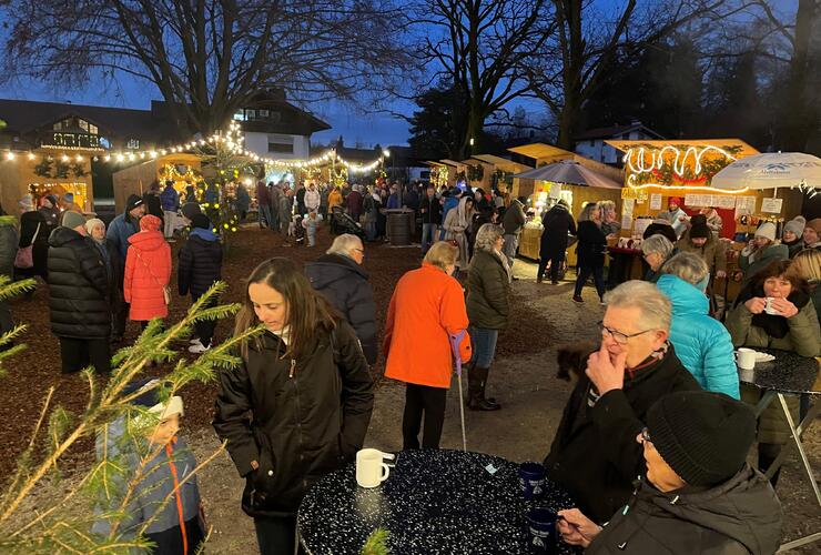 Weihnachtsmarkt im Kurpark
