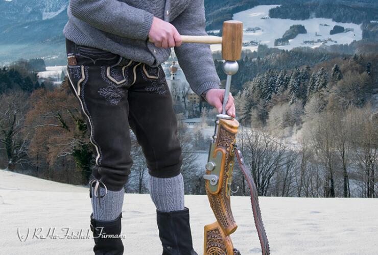Böllerschießen und Christkindlanblasen