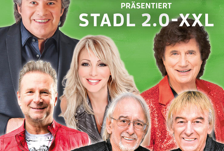 Stadl 2.0 - XXL:  Andy Borg, Olaf der Flipper, Friedl Würcher (mit den Hits der Nockis), Die Amigos, Rosanna Rocci
