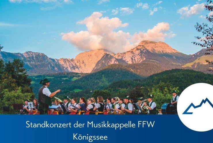 Standkonzert mit der Musikkapelle Freiwillige Feuerwehr Königssee