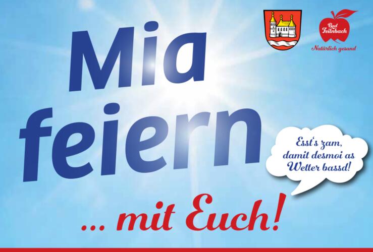 Dorffest Mia feiern