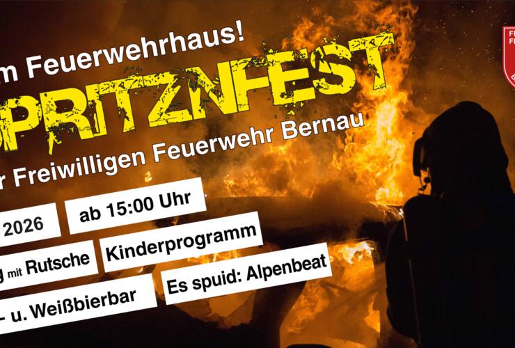 Spritznfest der Feuerwehr Bernau